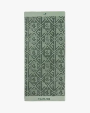 Ring Spun Cotton Monogram Golf Towel Stylish Day Wear