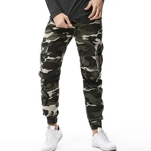 West Louis? Streetwear Camouflage Jogger Trousers StaticResistantMaterial