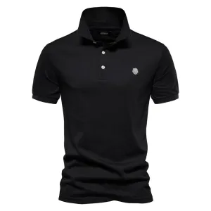 Outdoor Vibe Durable Cotton West Louis? 100% Cotton Embroidered Polo Shirt