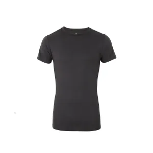 Men's Workout Short Sleeve Dry Fit Top D.Grey Chilly Comfort