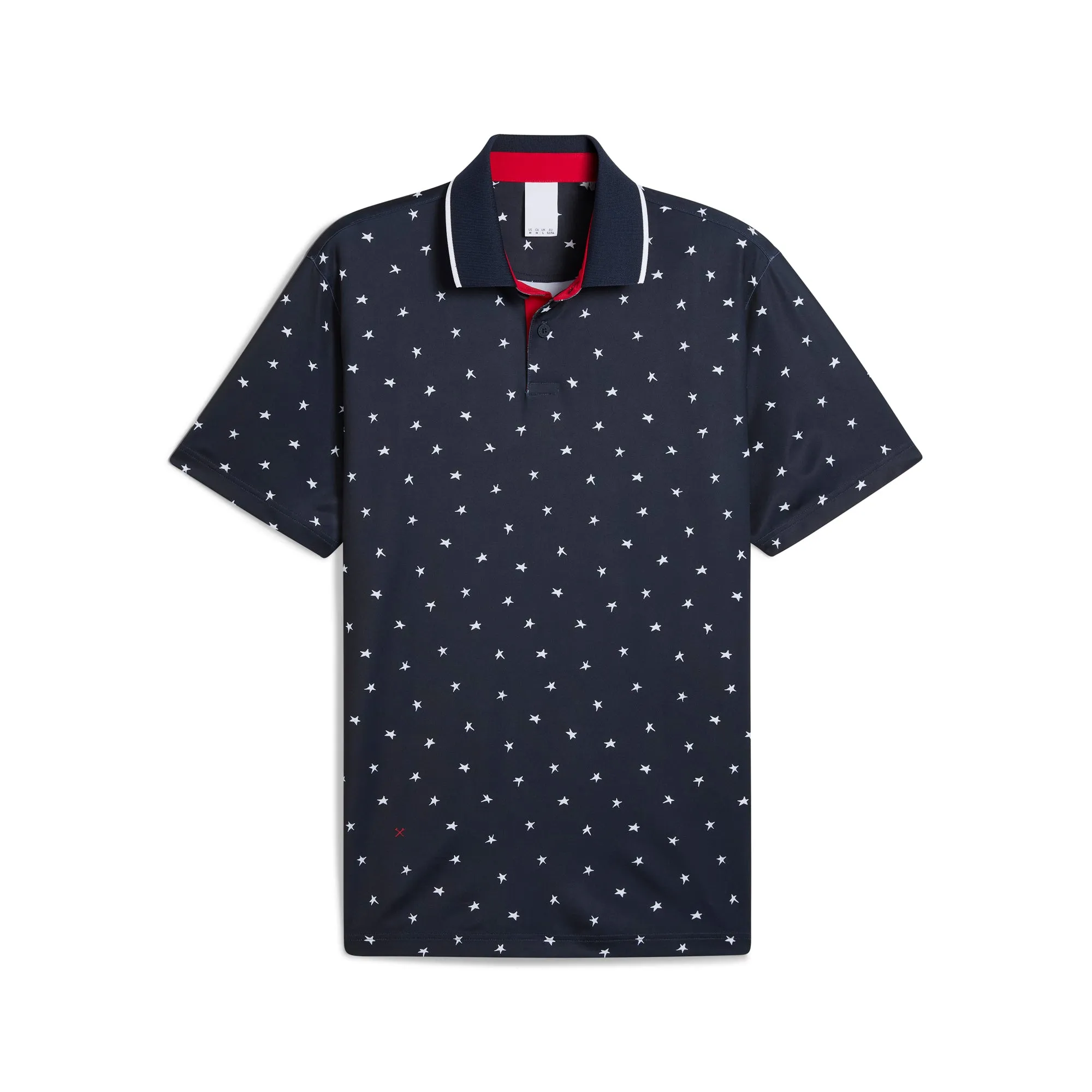 Volition Dancing Stars Golf Polo Breathable mesh