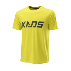 Layering Must-Have Tubular Knit Structure Wilson KAOS Tech Tee - Surphur