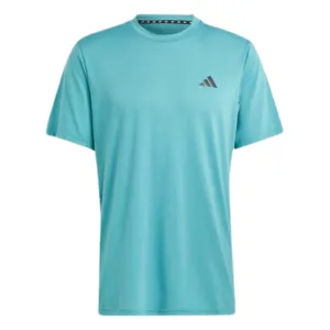 Loose Fit Adidas Train Essentials Comfort Training Men Tennis Tee - Arctic Fusion / Black