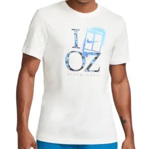 Anti-bacterial Nike Court Dri-FIT Men Tennis T-Shirt - Sail