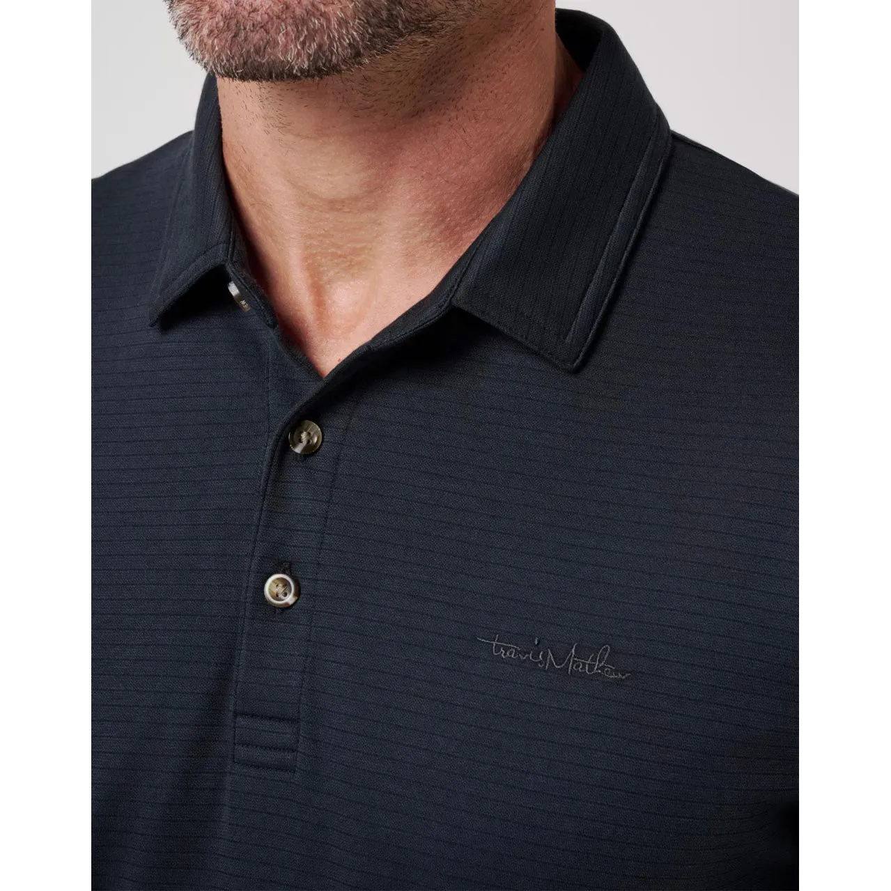 Comfort Wearable Performance Polo Travis Mathew The Zinna 2.0 Golf Shirt - Black