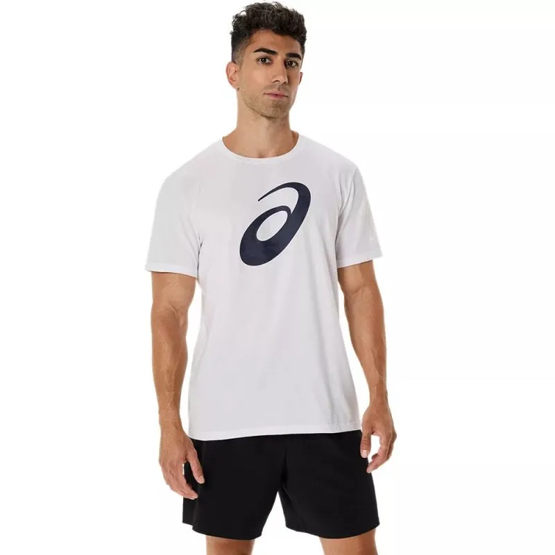 ASICS Mens Spiral Logo Graphic Tee warm weather