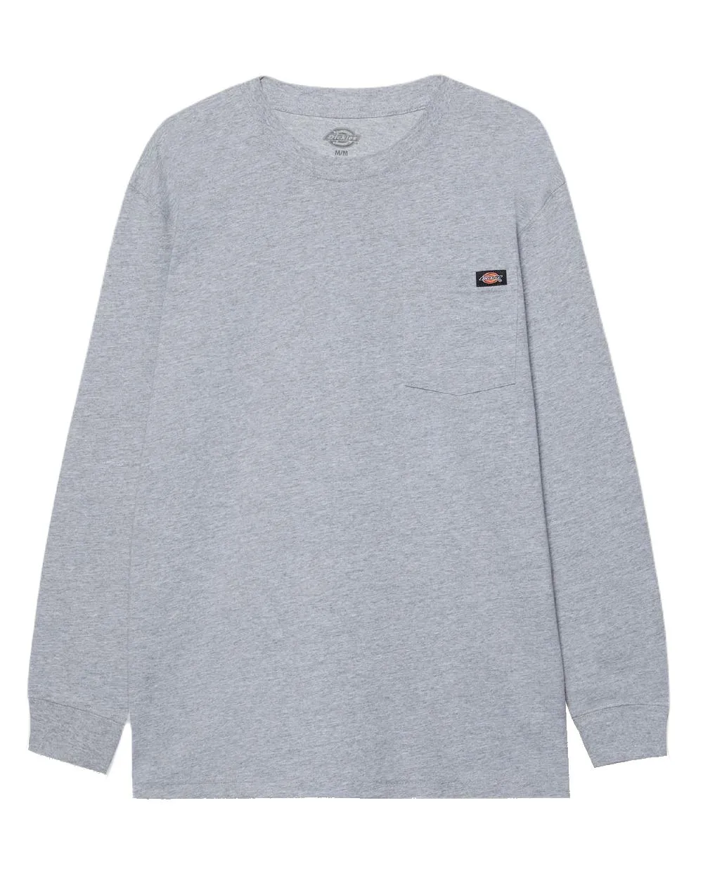 Dickies Mens Long Sleeve Pocket T-Shirt soft fit Anti Pilling