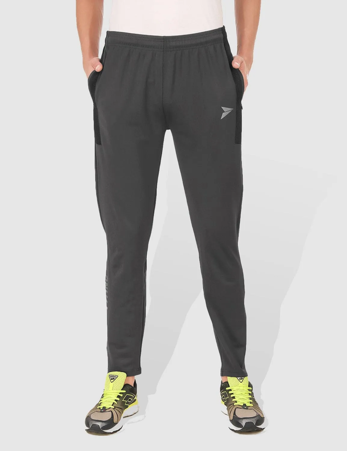 Active Fit Stretch Fit Fitinc Regular fit Grey Activewear Trackpant