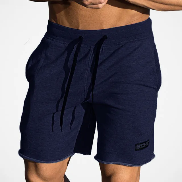 Retroreflective Accents Mens Running Sport Shorts