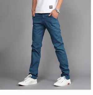 Comfort Style Casual Movement West Louis? Cotton Slim Straight Pants