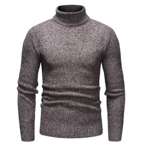 Streetwear Style West Louis? Knitt Hedging Turtleneck Sweater