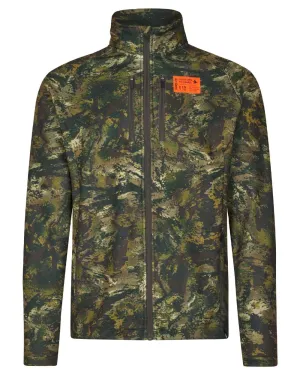 Seeland Mens Tidal Camo Fleece Jacket SmoothEdging Wool Fit