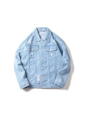 West Louis? Spring Hole Jean Jacket Denim Cool