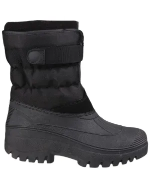 Cotswold Mens Chase Zip Up Winter Boots Reinforced Form Night Travel Anti Slip Sole