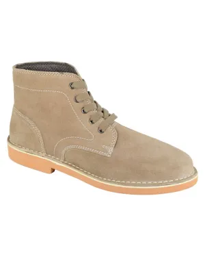 Cushioned Camera Look Roamers Mens 5 Eye Leisure Boots