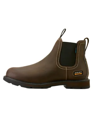 Ariat Groundbreaker Chelsea Waterproof Work Boots Light Step Magic Mood