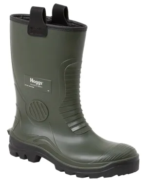 Hoggs of Fife Aqua Tuff Safety Rigger Wellingtons Bold Heel