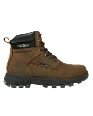 Xpert Mens Heritage Legend Waterproof Safety Boots Fast Run