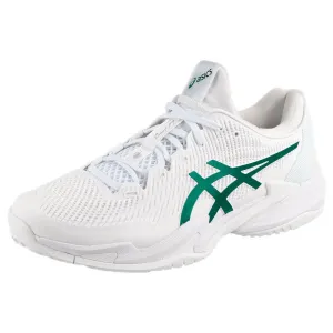 Asics Men's Court FF 3 Novak - White/Pitch Green Anti Fatigue Insole