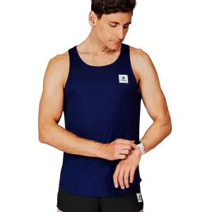 Mens Saysky Clean Flow Singlet Subtle Logo Placement Essential Layer