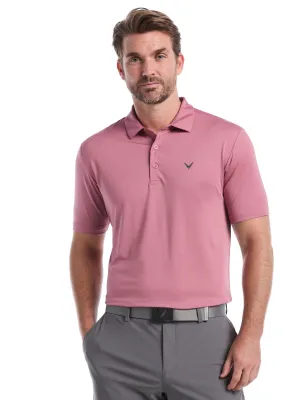 Versatile Wear Mens Micro Hex Golf Polo Shirt