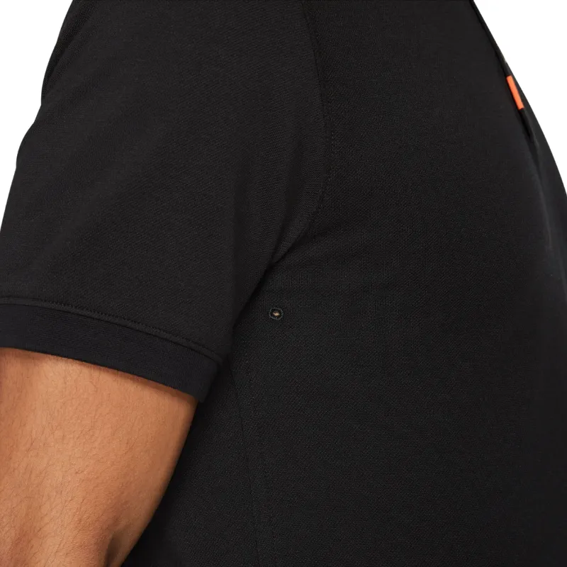 Athletic Wear Nike Men Slim Fit Tennis Polo Shirt - Black