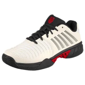 Active Lifestyle Ergonomic Fit K-Swiss Men's Express Light 3 - White/Stretch Limo