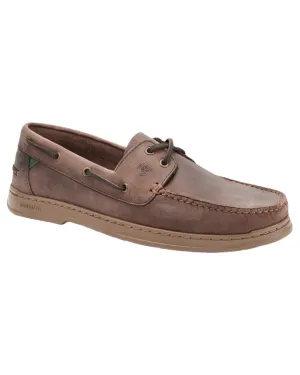 Dubarry Mens Oceania Two Eye-Tie Deck Shoes Breathable Inner Sleeve