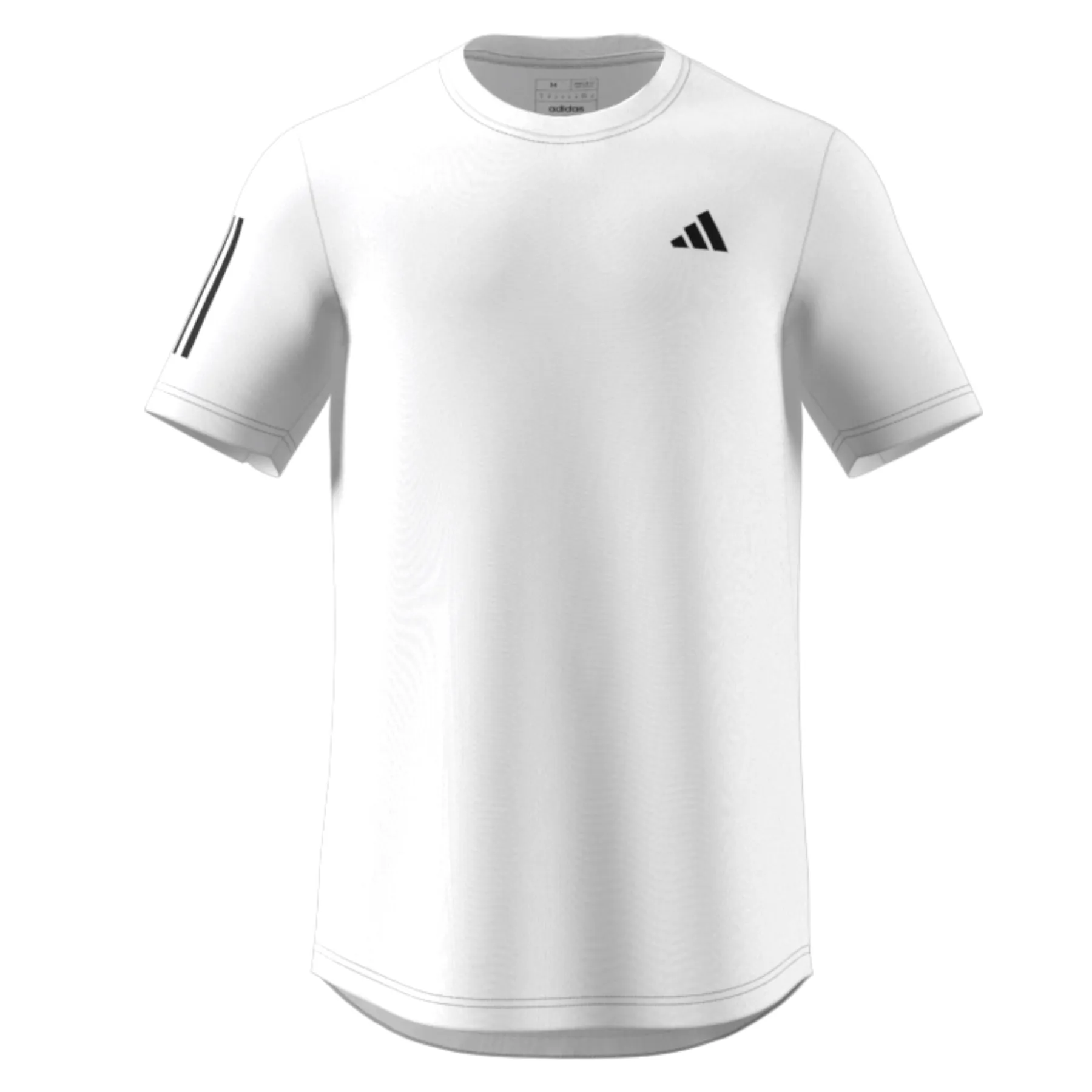 Adidas Performance Club 3 Strike Men Tennis Tee - White/Black Comfy Style