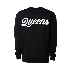 Versatile Top Queens Script Sweater