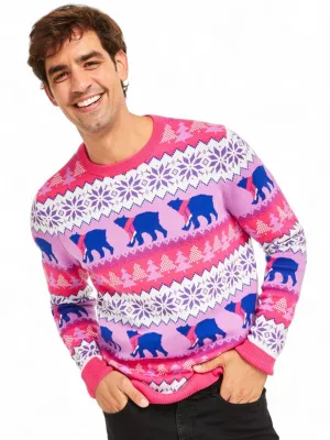 suitable for cycling Fitted Cut Men's Mohair Plaid Sweaters,Multi