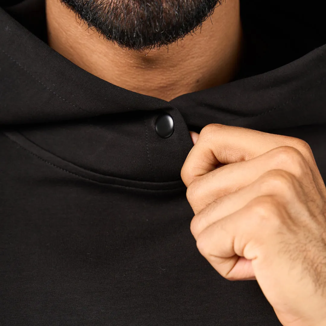 The Impossible Oversized Hoodie - Black Comfort Hoodie product semi formal grace