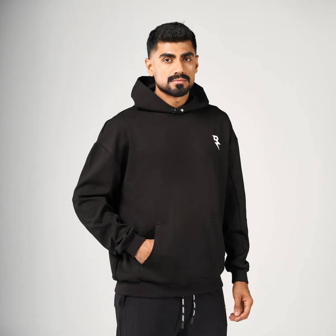 The Impossible Oversized Hoodie - Black budget-friendly product checkered classicism