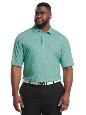 Everyday Basic Big & Tall Chevron Print Golf Polo