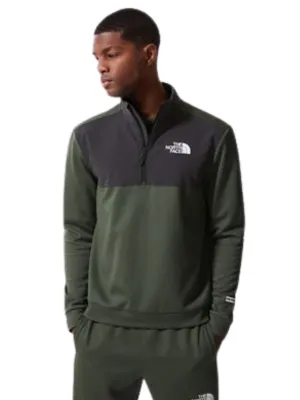 Men's Textured Sweaters,Olive product herringbone texture