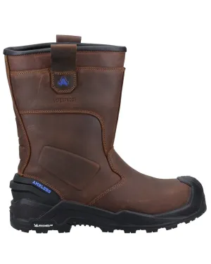 Moisture Wicking Fabric Amblers Safety AS983C Conqueror Waterproof Rigger Boots