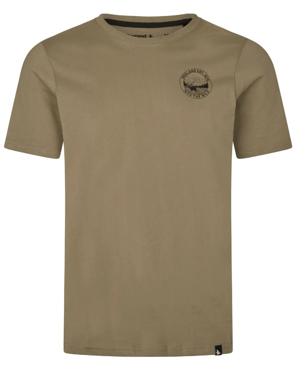Seeland Mens Hunting Landscape T-Shirt UV Protective Fabric