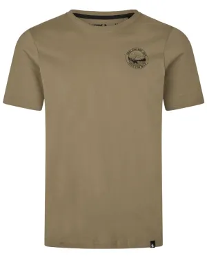 Seeland Mens Hunting Landscape T-Shirt UV Protective Fabric