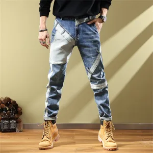 Refined Detail West Louis? Fashion Pockets Desinger Streetwear Relaxed Jeans