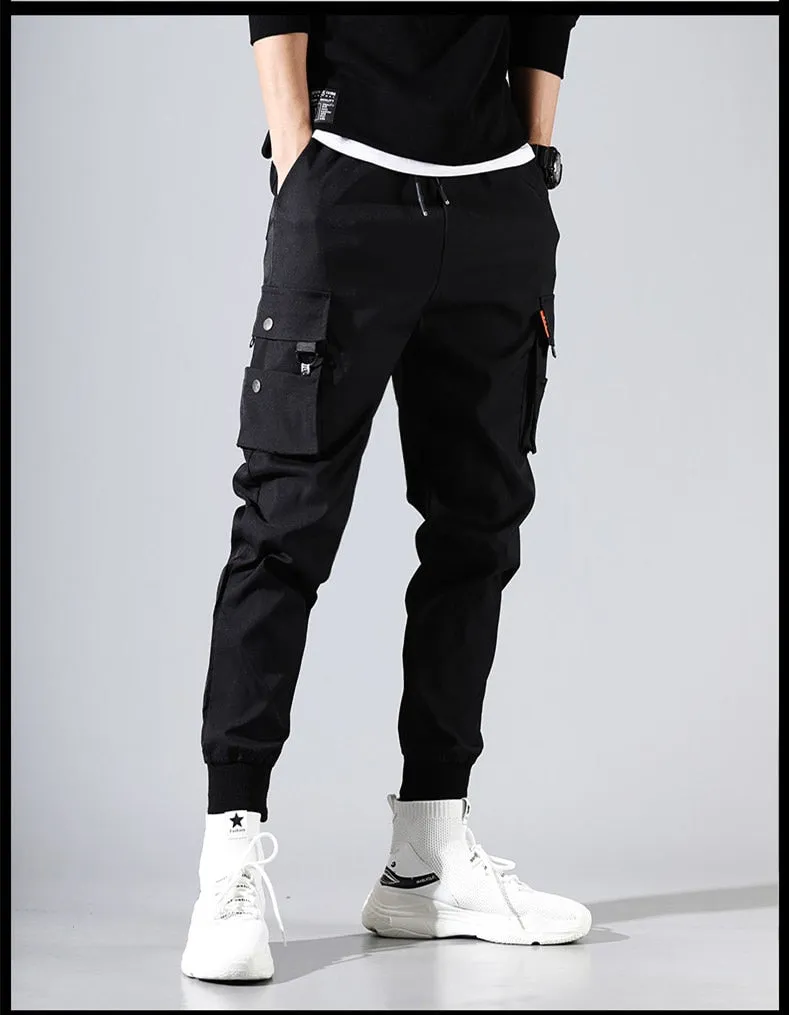 West Louis? Modis Streetwear Pockets Joggers Adjustable Fit