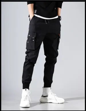 West Louis? Modis Streetwear Pockets Joggers Adjustable Fit