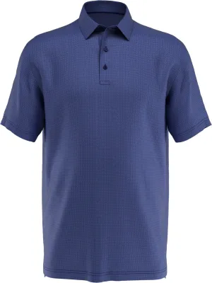 Big & Tall Chevron Foulard Print Golf Polo Stylish Collar