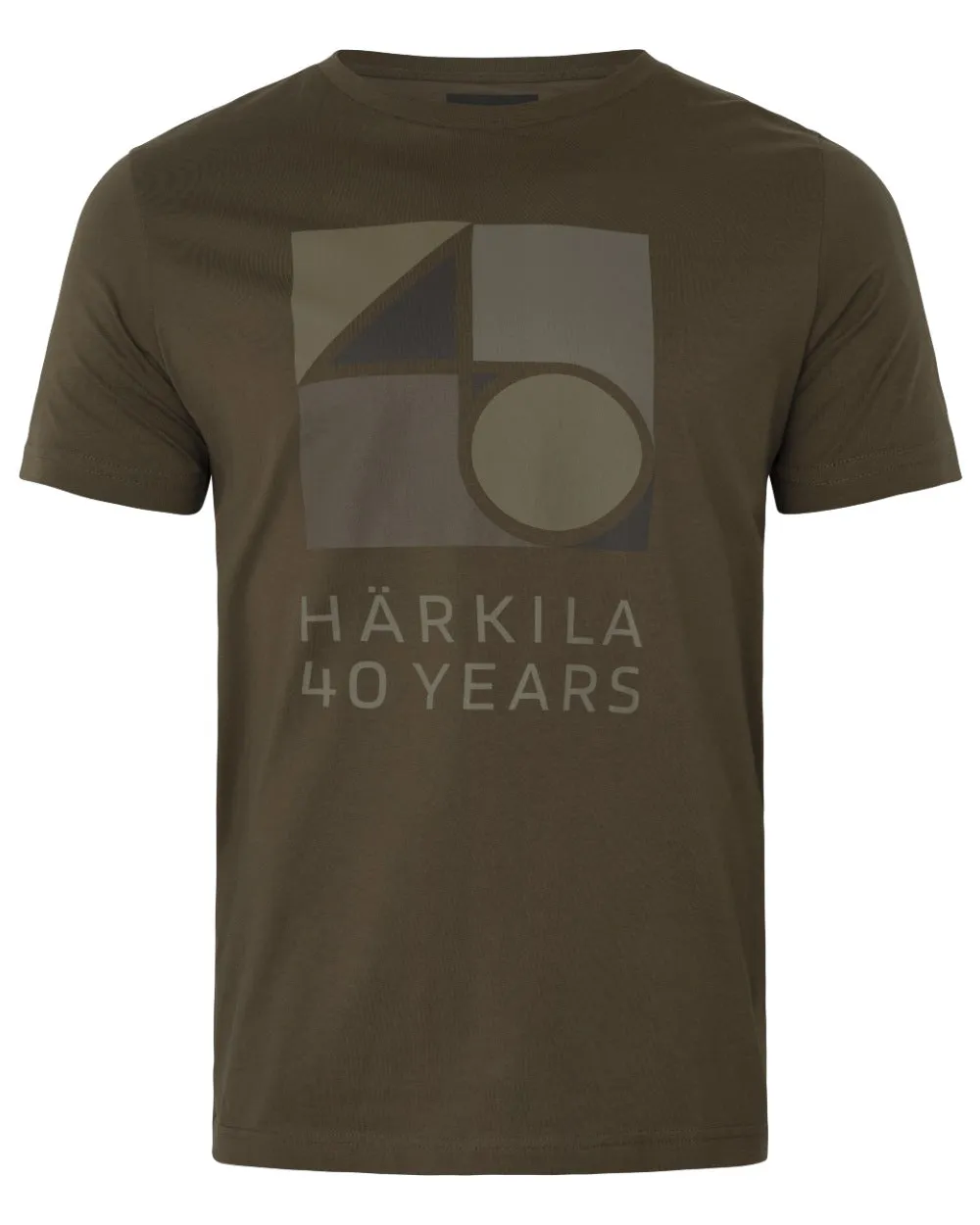 Casual Comfort Top Wrinkle Free Fabric Harkila Anniversary Short Sleeve T-Shirt