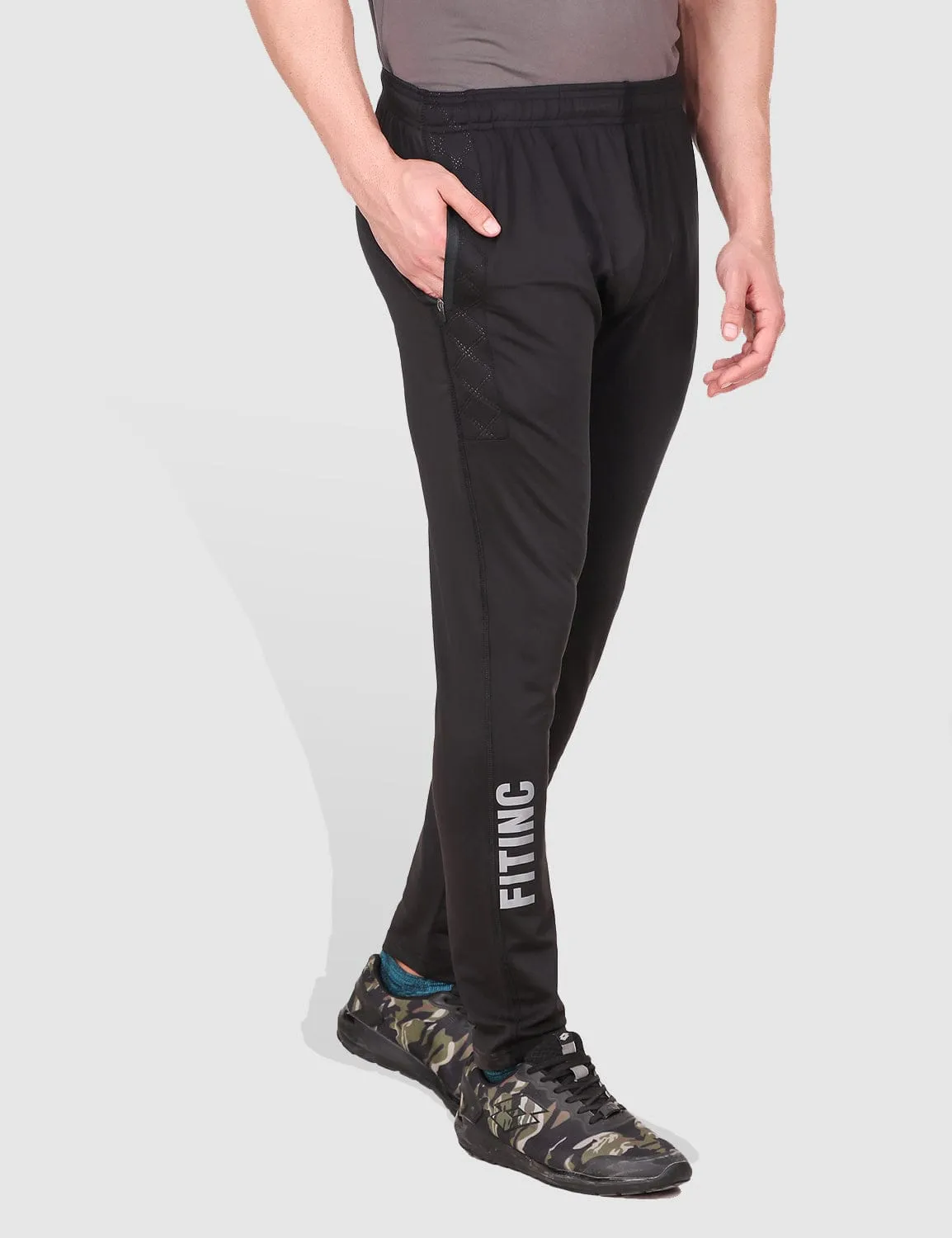 Thermal Insulation Layer Minimal Edge Fitinc Regular fit Black Activewear Trackpant