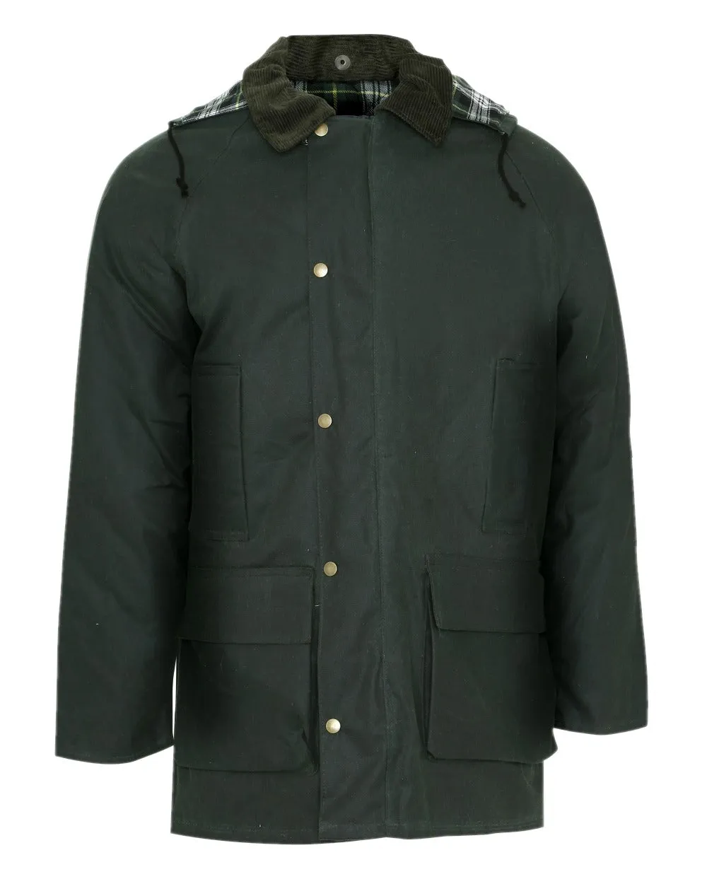DoubleLayered Structure Champion Howick Waxed Cotton Jacket