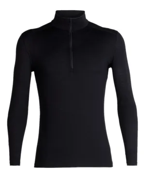 bag accents hot weather wear Icebreaker Mens Merino 200 Oasis Half Zip Thermal Top
