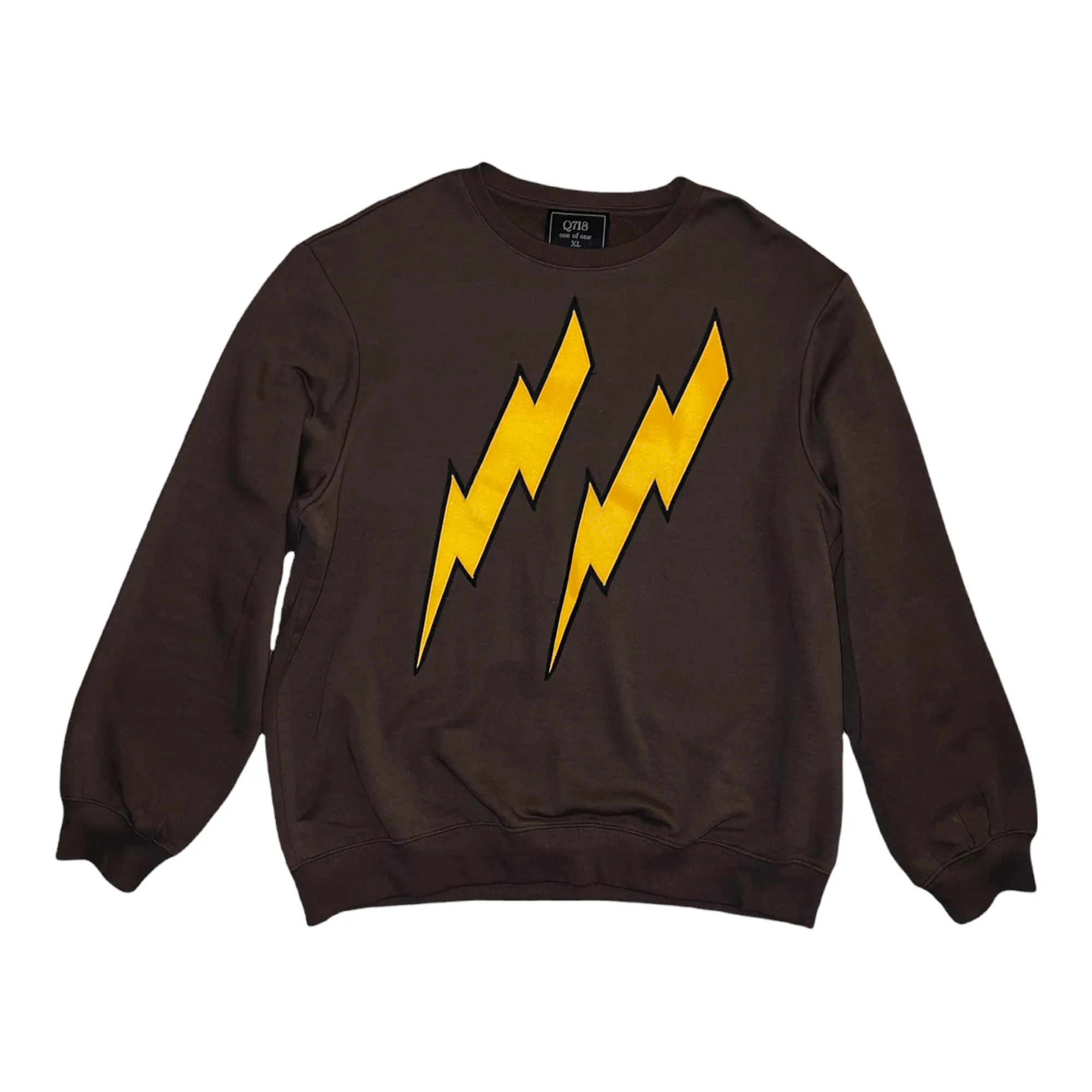 product ribbon playfulness Two Tone Bolt Crewneck