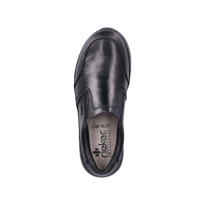 Mens Rieker Turin in Black/Black Form Ease Match Fit