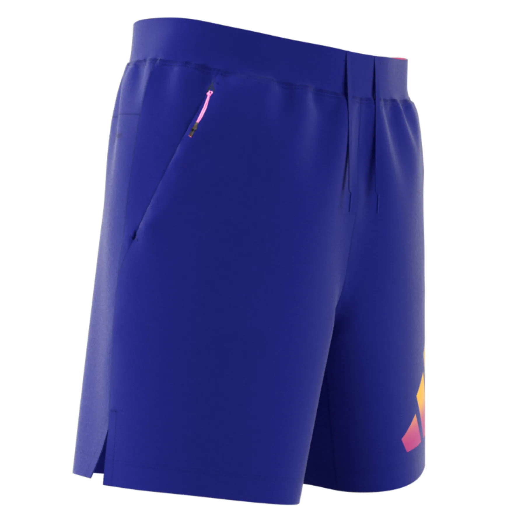 Home Wear Fresh Day Adidas Performance TI 3BAR Men Tennis Short - Blue