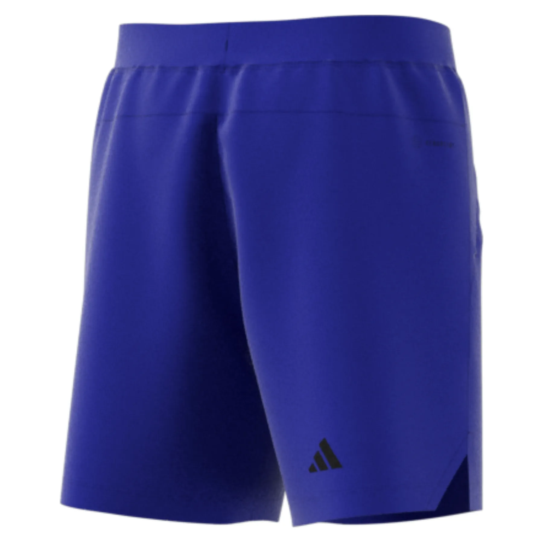 Roomy Waist Adidas Performance TI 3BAR Men Tennis Short - Blue